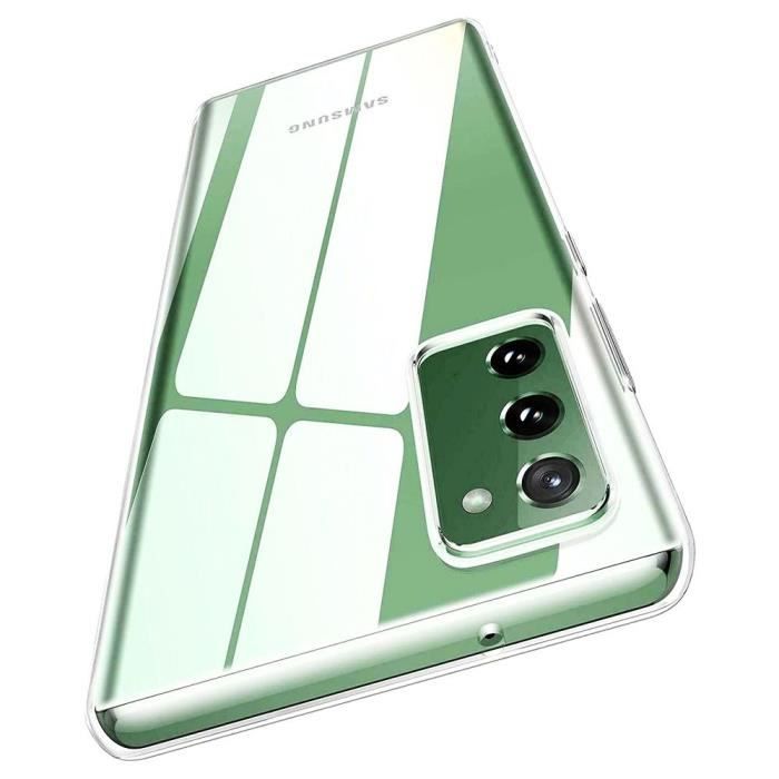 Coque - TRANSPARENT - Samsung Galaxy S20 FE - UltraSlim - Ajustement parfait - Léger