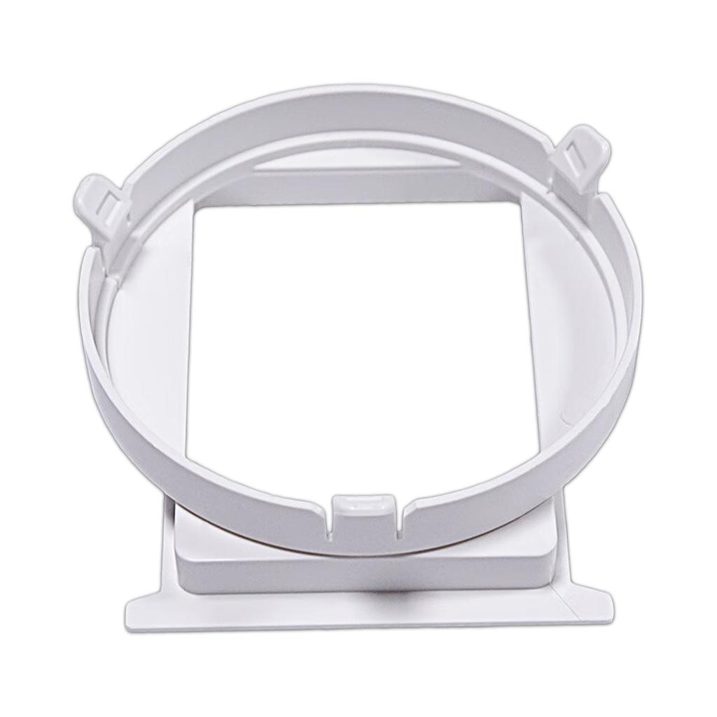 Square Air Conditioning Exhaust Hose Adapter Air Conditioning Exhaust Pipe Extension Adapter for Hose Connections