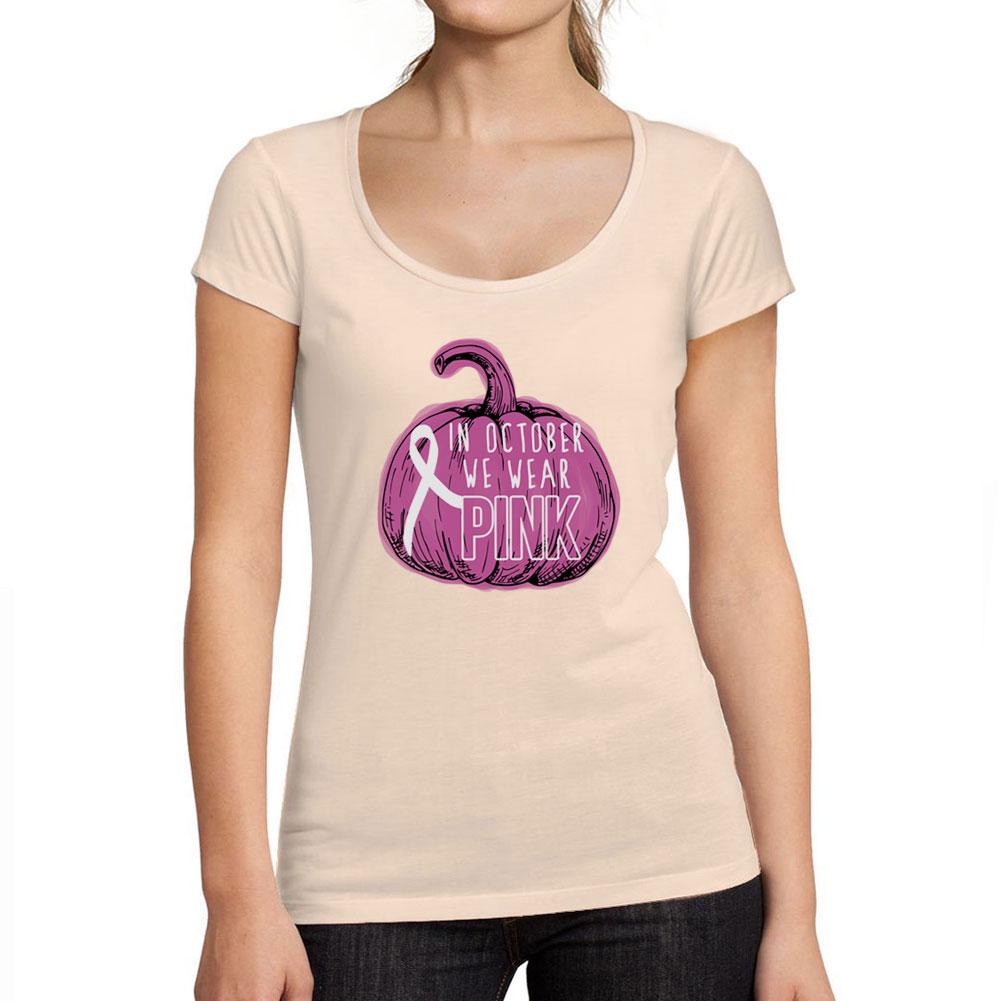 Ultrabasic Tee-Shirt Femme Manches Courtes In October We Wear Pink