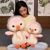 1pc 28 /38 /50cm Cute Penguin Plush Pillow Toys Lovely Penguin With Lace Dolls Stuffed Soft For Girls Appease Playmate Pillow Gift