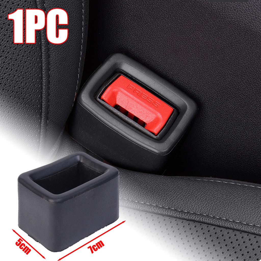 1/2pcs Car Seat Belt Buckle ProtectorSlot Bracket HolderAnti-scratch Seat Belt Button Protector Car Interior Accessories