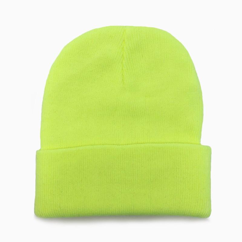 Unisex Warm Winter Beanie Hat, Stretch Knitted Solid Color Cap, Casual Soft Hat for Men and Women, Autumn Winter Cold Weather Headwear