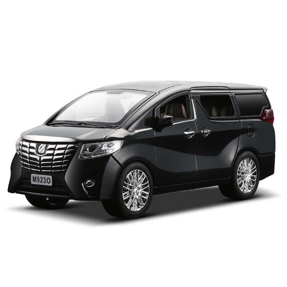 KLT 1:24 Toyota Alphard 20cm Diecast Alloy Car Model Kids Toys