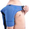 Shoulder Improved Pressurized Punched Breathable Shoulder Protector Small Size (28‑38in) Blu