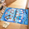 Manchester City Personalized Text Area Rug Perfect for Balcony Playrooms Study Room Kitchen Antislip Carpet Decorate Offices Gift for Festivals