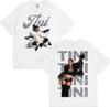 Camisetas Estampadas por Ambos Lados del Álbum de la Cantante Tini Stoessel para Hombres y Mujeres Moda Estética Vintage Camiseta de Algodón Camiseta Oversize