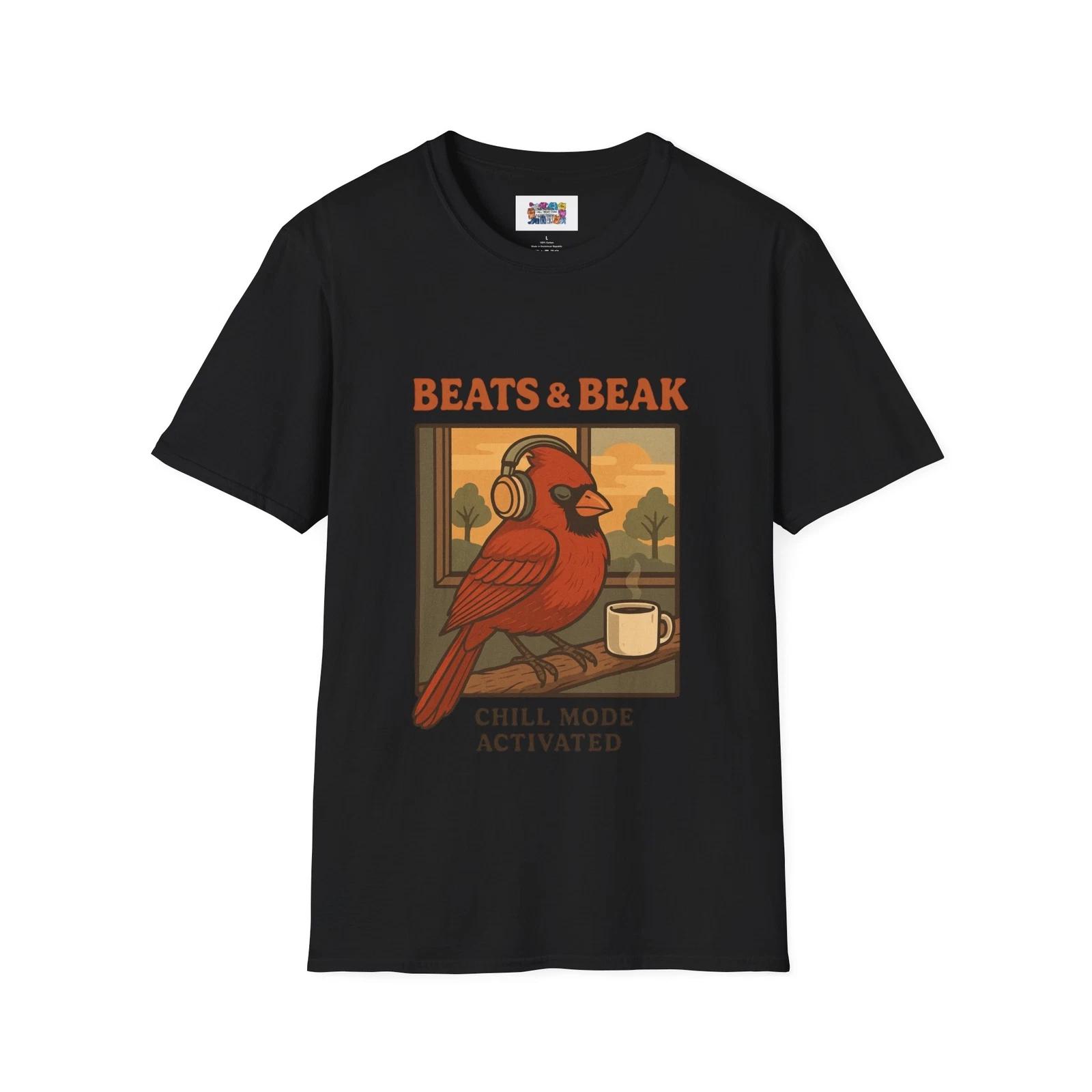 Cardinal Bird T-Shirt – Nature Graphic Tee for Birdwatchers & Outdoor Lovers 3XL