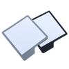 Fashion Silicone Mirror Self Grips Mirror Shatterproof Shaving Makeup Shower Silicone Travel Washroom