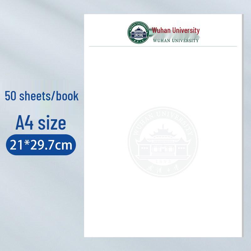 A4 Thickened Eye Protection Draft Paper - No Ink Bleed, Easy to Write, Ideal for University Notes