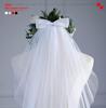 Children's Bridal Veil with Bow Headpiece - Princess Hair Accessory for Wedding Dress or Gown