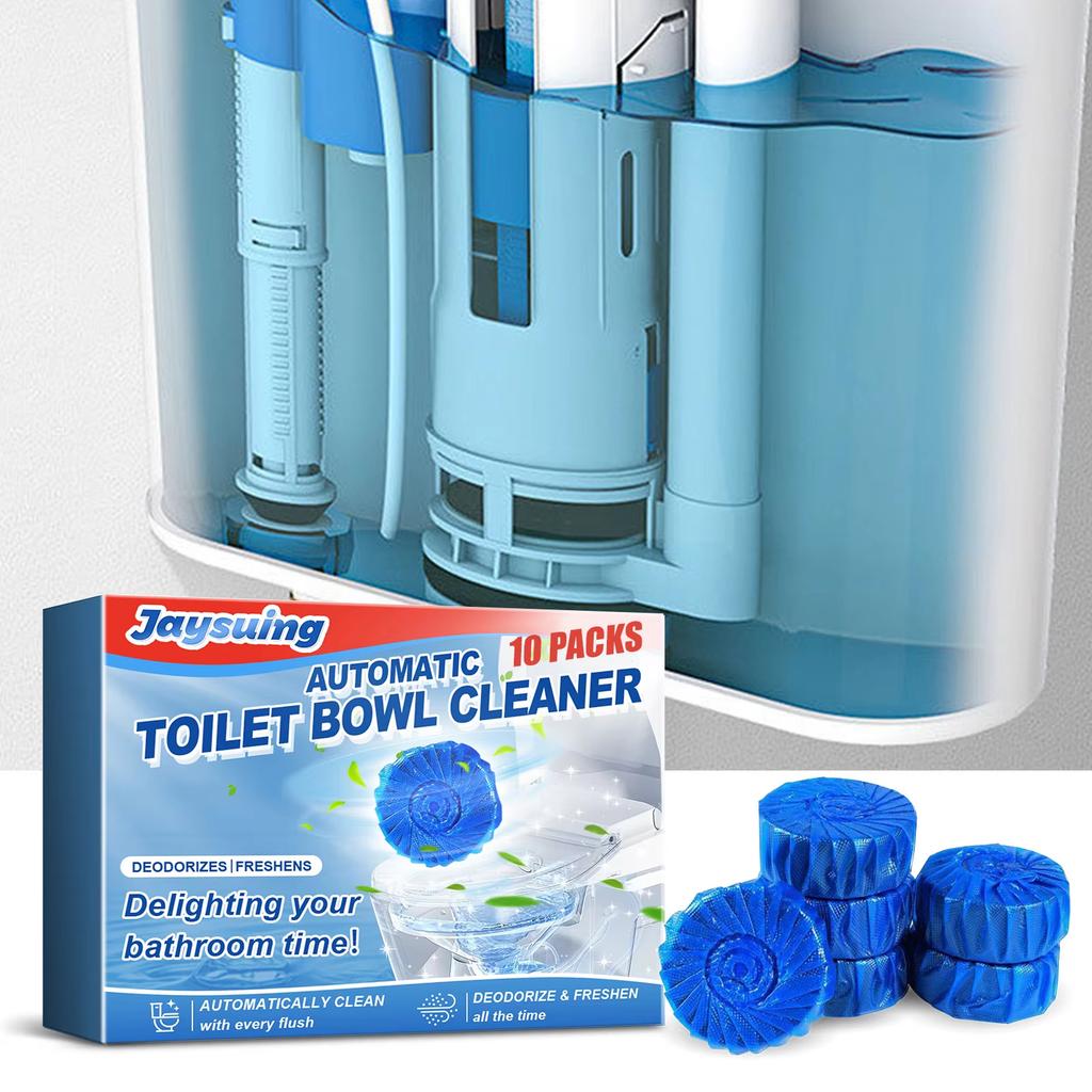 Toilet Cleaning Tablets Powerful Stain and Odor Remover Long-lasting Freshness Household Effective Automatic Toilet Bowl Cleaner