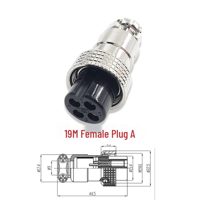 GX20 Aviation Connector Plug