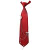 Student Pre Tied Neck Ties Preepy Look Rhinestones Star Metal Chain Dark Tie Cravat Neck Wear Accessories