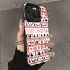 Snowflakes Christmas Electroplate Case For  Redmi Note 13 12 11 Pro Plus 5G 12S 11S 11 10S Redmi 13 12C 13C 14C Hard Cover