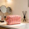 Waterproof Travel Cosmetic Storage Bag Pink PVC Makeup Organizer Fashion Toiletry Storage Bag  Gym
