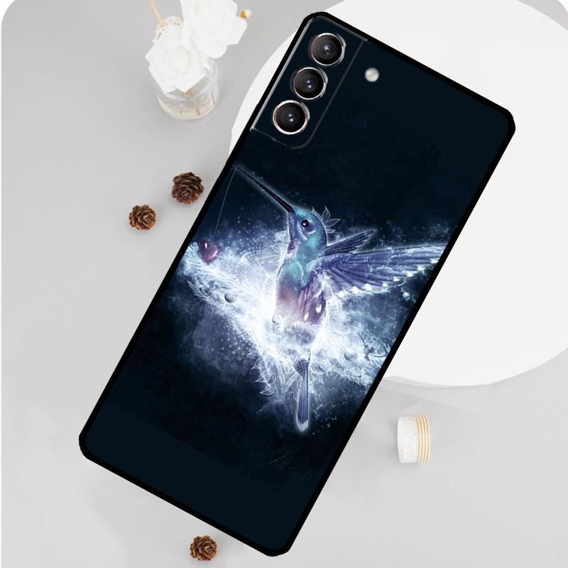 Hummingbird Phone Case For Samsung Galaxy S24 S26 Ultra S20 S21 S22 S23 S25 Plus S10 S25 FE Funda Cover