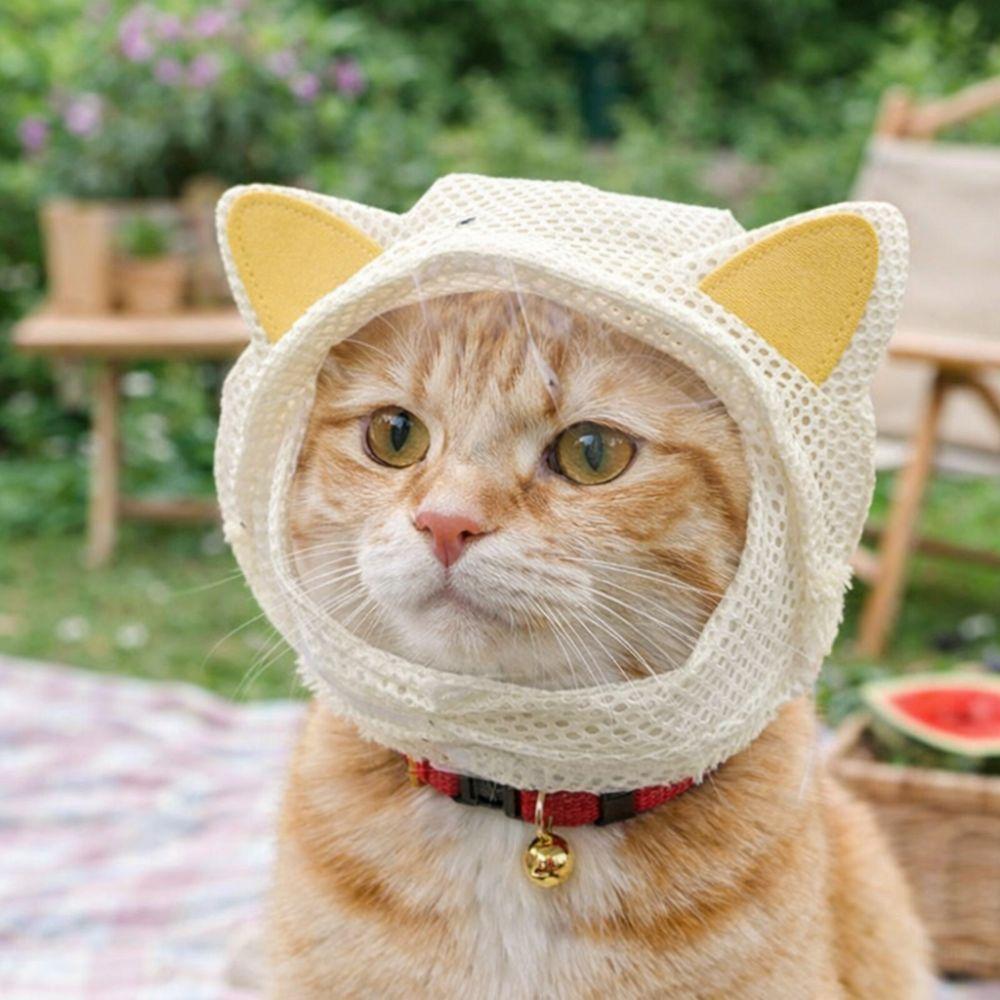 Anti Scratch Pet Breathable Hood Comfortable Adjustable Drawstring Anti Licking Cover Anti Stuffiness Grooming Restraint Bags