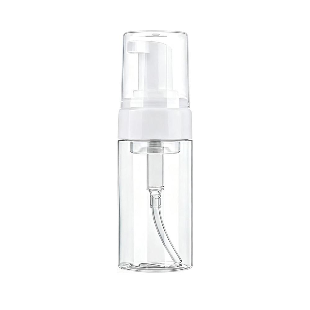 

Clear Empty Bottle 30/60ml Empty Soap Bottle Portable Foaming Dispenser Travel Cleaning Transparent 100ml