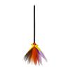 Witch Broom Kids Tulle Gauze Flying Broomstick For Masquerade Halloween Cosplay