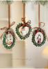 Colorful Retro 3D Resin Bell Pendant for Christmas Tree Decoration