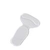 2-in-1 Silicone Heel, T-Shaped Heel Pads, Transparent Half-Size Heel Cushions, Comfort Heel Liners and Height Inserts for Shoes