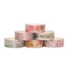 6 Rolls Decorative Tape Paper Tape Washis Tape Hand Account Tape Artists Tape Flowers Crafting Tape Masking Tape