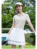 PGM Women's Summer Half-Zip Polo Short Sleeve Golf Top