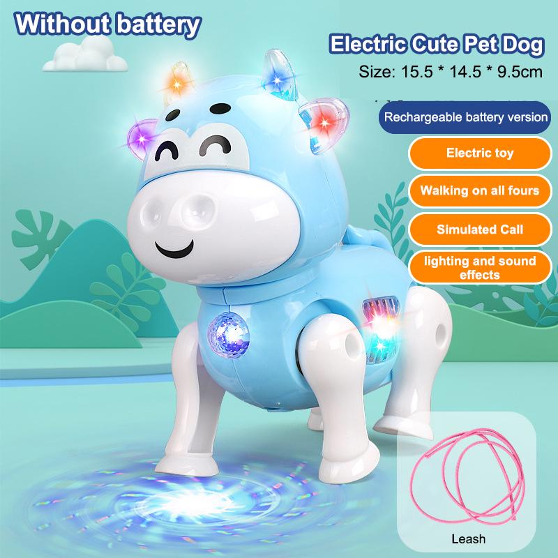 New Pink Color Electric Walking Pig Toy With Light Musical Kids Funny Electronics Toy Children Birthday Gift Toys