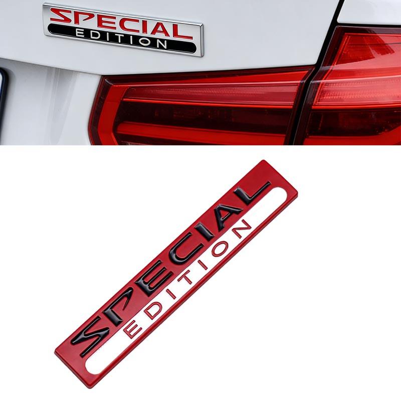 3D Metal SPECIAL EDITION Car Decoration Sticker For Car Modification LIMITED EDITION Accessories