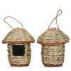 Hand-woven Straw Bird's Nest Parrot Hatching Outdoor Garden Hanging Bird Nest Hatching Breeding House Nest Bird Accessories