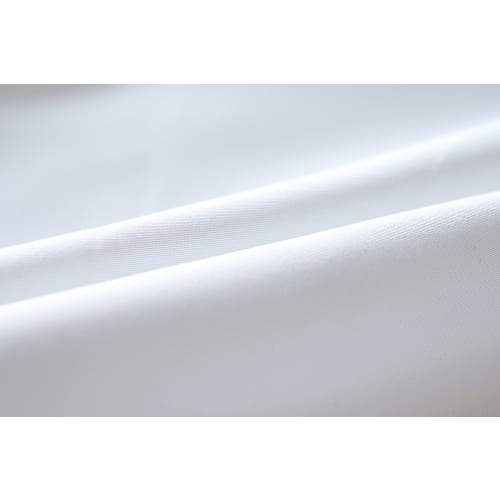 Single White Flat Sheet (150cm X 250cm) for Commercial Use, Set of 2, Includes Mattress Cover and Upper Sheet, White