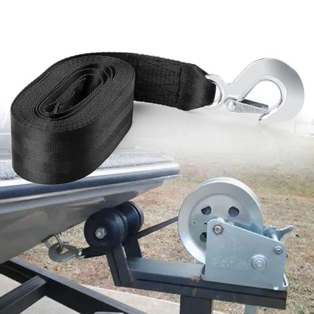 Loop End Boat Winch Strap High Strength Trailer Strap Marine Strap Automotive Towing