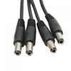 DC Female to 4 Male Power Splitter Adapter Cable for