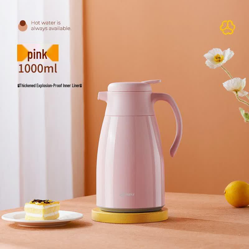 Portable Glass Liner Insulated Thermos