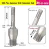 Universal Steel Drill Mixer Rod with Thickened Thread for Mortar, Plaster, Paint