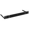 Floating Shelves Set 4 pcs. High Gloss Black 90 x 23.5 x 3.8 cm MDF