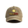 OpenBSD Baseball Caps Distressed Hats Cap Men Women Retro Outdoor Adjustable Hats Leisure Outdoor Sun Protection