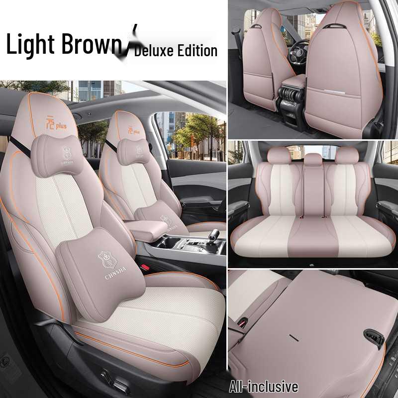 BYD Yuan PLUS Five-Seater Leather Car Seat Cushion Four Seasons Model