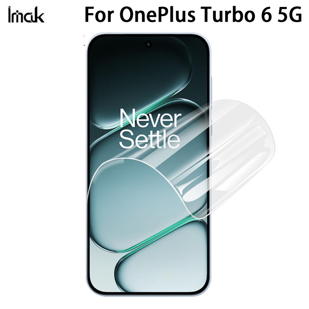 For OnePlus Turbo 6 5G Glass IMAK Hydrogel Film 4th Generation Full Coverage Screen Protector