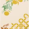 kenema dyed hand 34 x 90cm Miyamoto-Towel Japanese-made towel, "Yuzu Ripening" pattern,