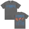 Rap Singer Delaossa La Madruga Tour 2026 Summer New Men Clothing Hiphop Street Y2K Tshirt Casual Cotton Short Sleeved Tshirt