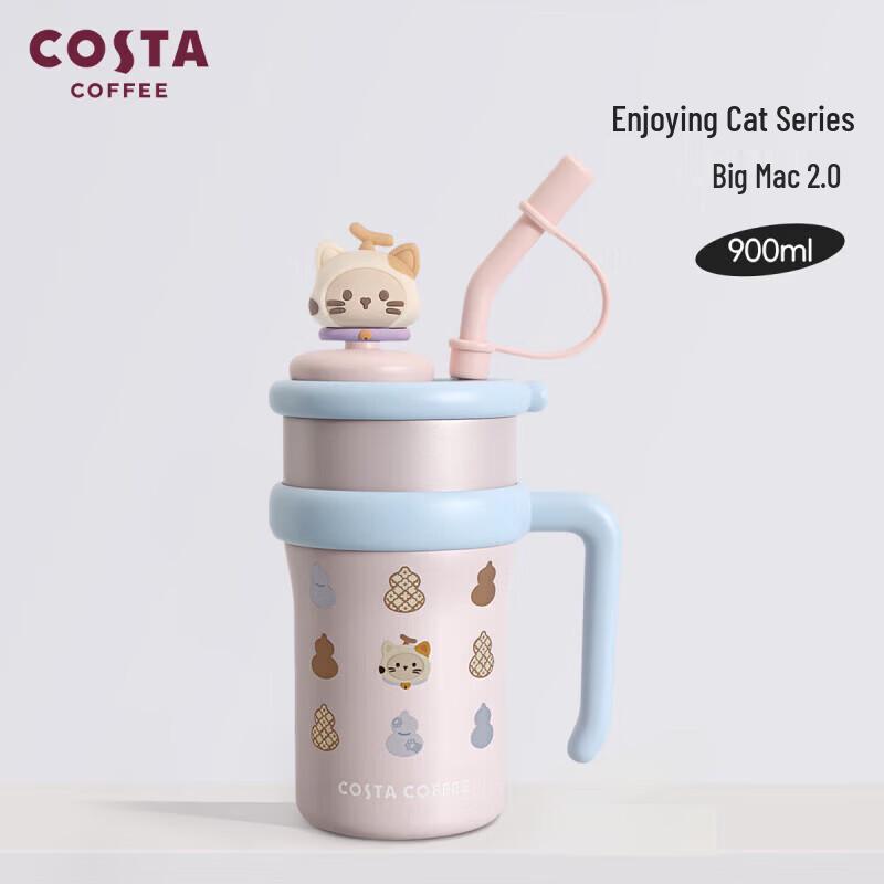 COSTA Fortune Cat Thermal Mug