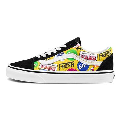 Letras de Colores Old Skool Multicolor Multi Color Vans VN0A3WKT4RR