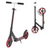 VEVOR Kick Scooter for Kids Ages 8+, Teens & Adults, 2-Wheel Toddler Scooter with Adjustable Height Handlebar, Wide Anti-Slip Deck