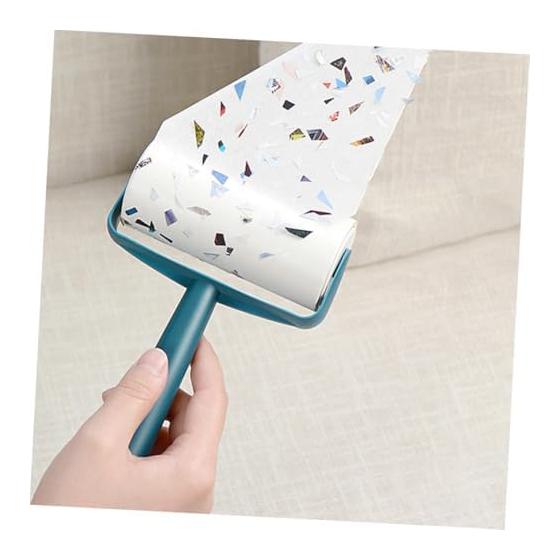 Viscous Pet Hair Remover, Adhesive Roller for Clothes and Furniture, Small, Odorless, Compatible, Household Cleaning Goods