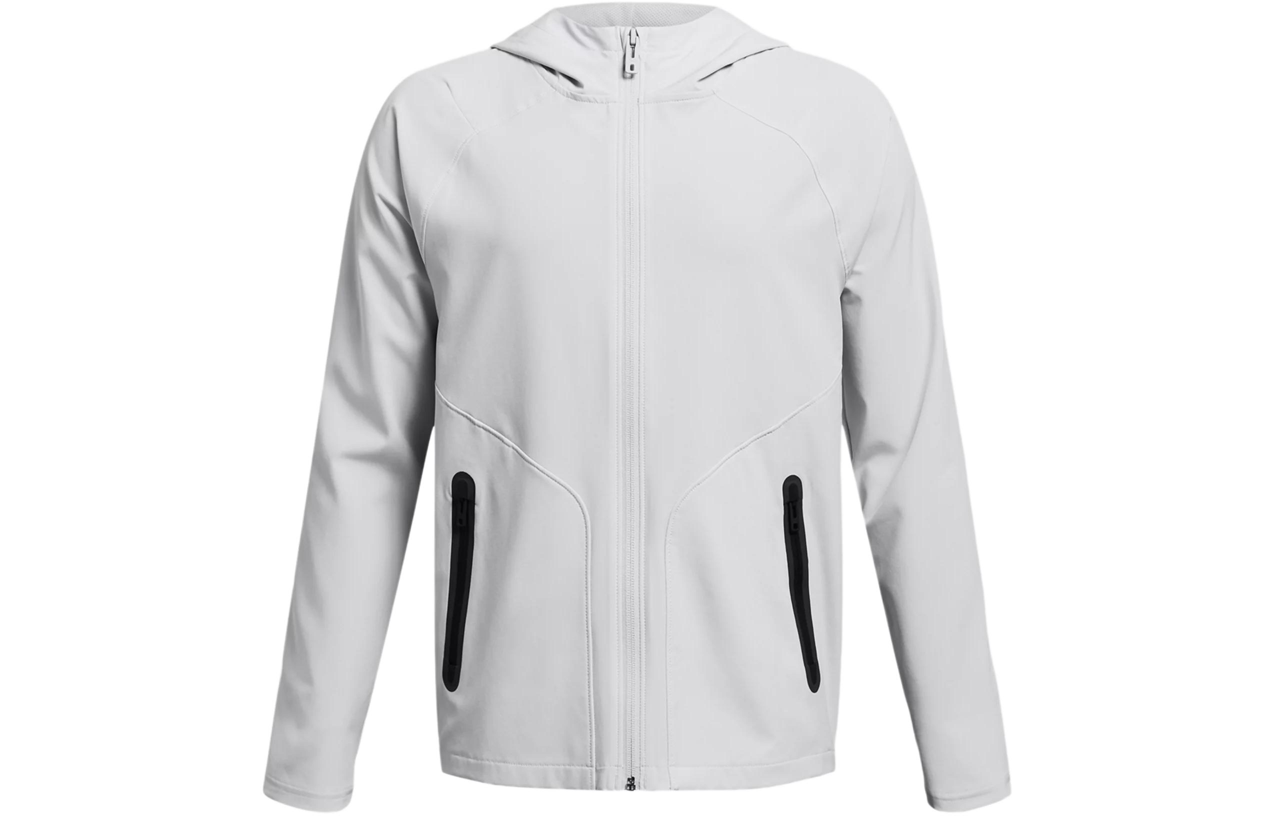 Under Armour Jackets & Coats UA Unstoppable Gray White Kids 1383126-014 130