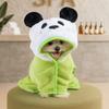Teddy clothes than bear pet bathrobe cat dog bath towel clothes pet cute halloween christmas clothes