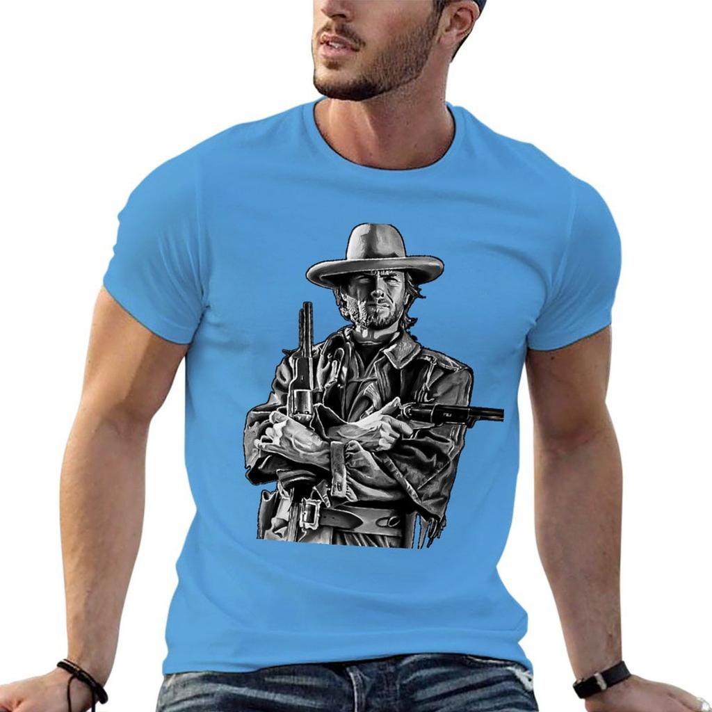Clint Eastwood Best 8k Tshirt Summer Clothes Sports Fans Unisexs Tshirts