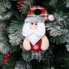 Christmas Decorations: Old Man Snowman Reindeer Small Pendant Christmas Tree Accessories Fabric