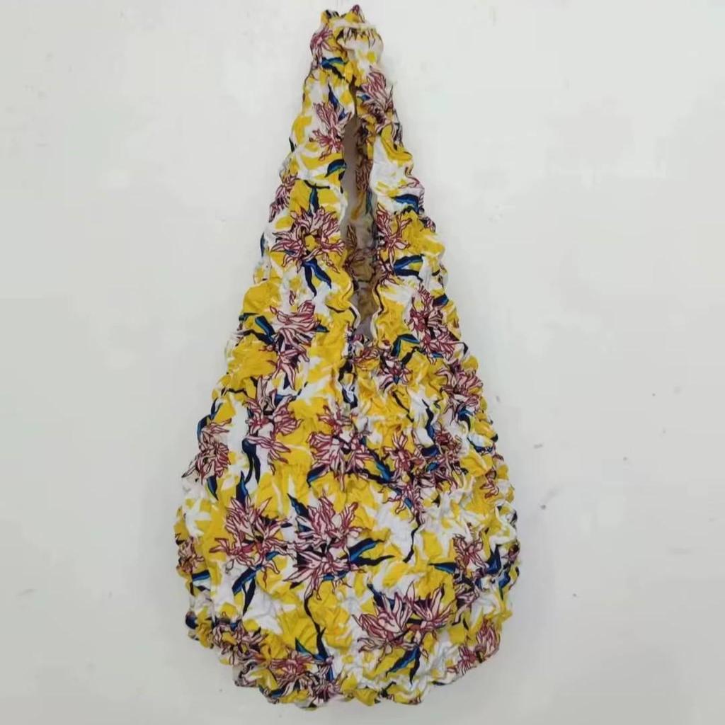 Collapsible Telescopic Pineapple Bun Handheld Shopping Bag